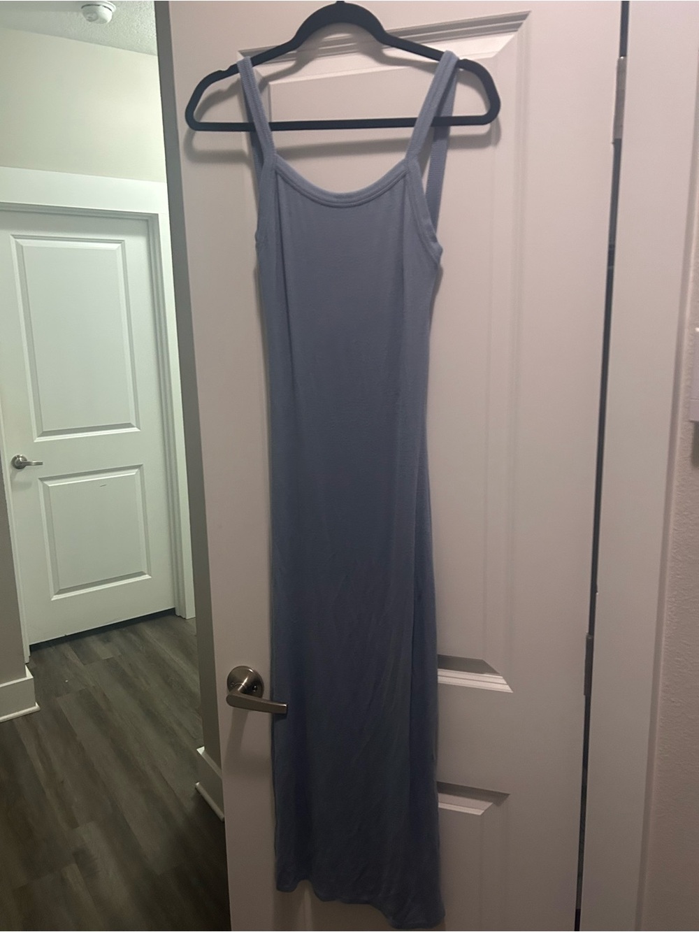 Garage Light Blue Sleeveless Maxi Dress